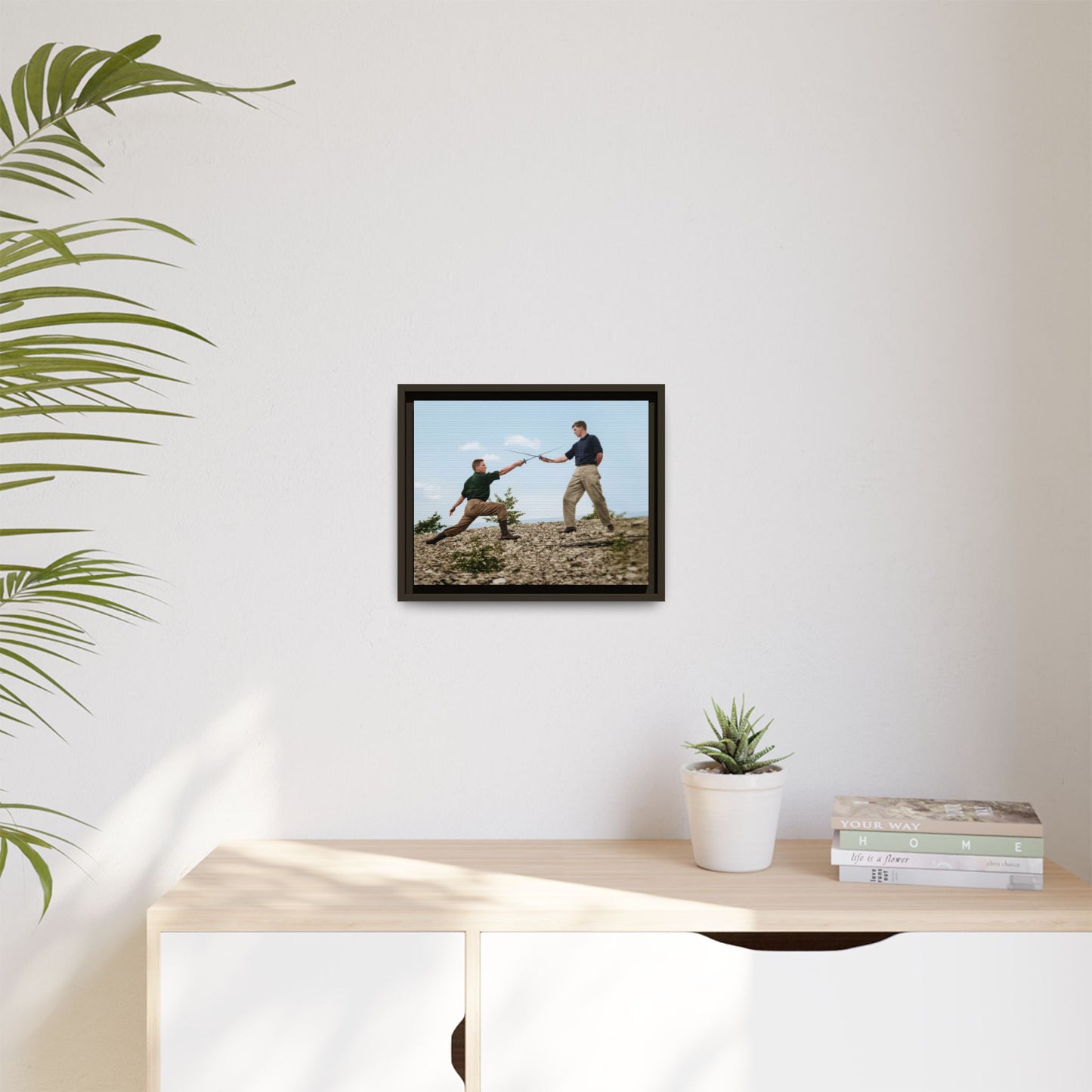 athlétisme 029 | Framed Vintage Photo - Matte Canvas