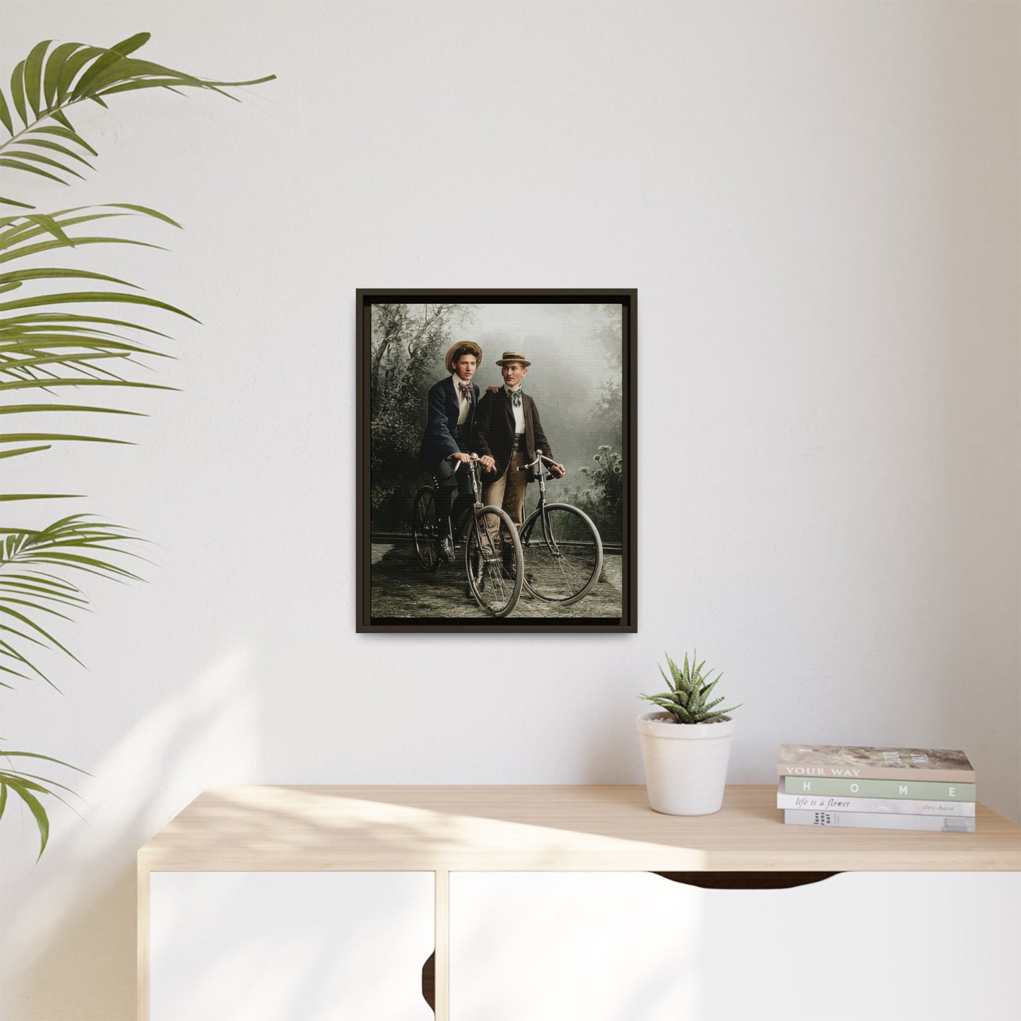 athlétisme 018 | Framed Vintage Photo - Matte Canvas