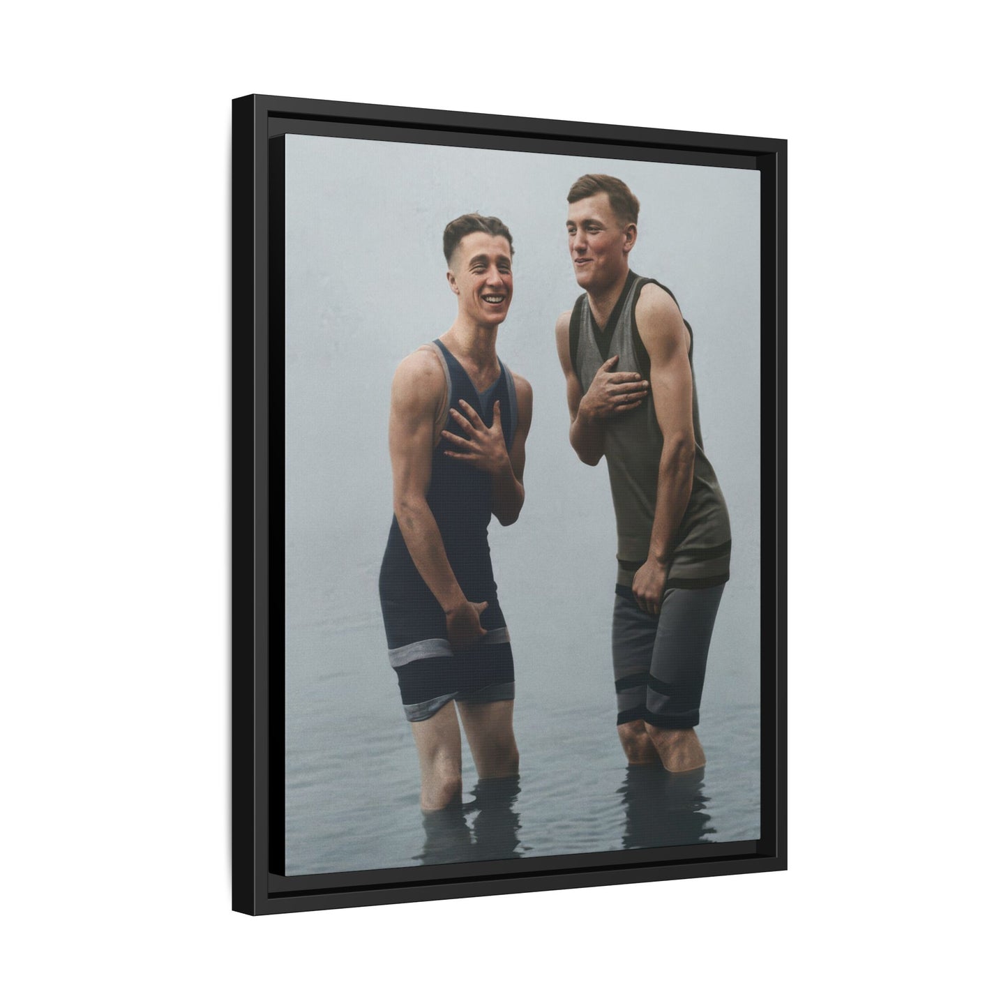 nager 043 | Framed Vintage Photo - Matte Canvas