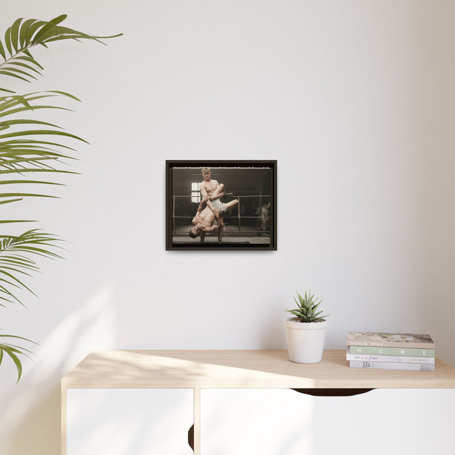 athlétisme 004 | Framed Vintage Photo - Matte Canvas