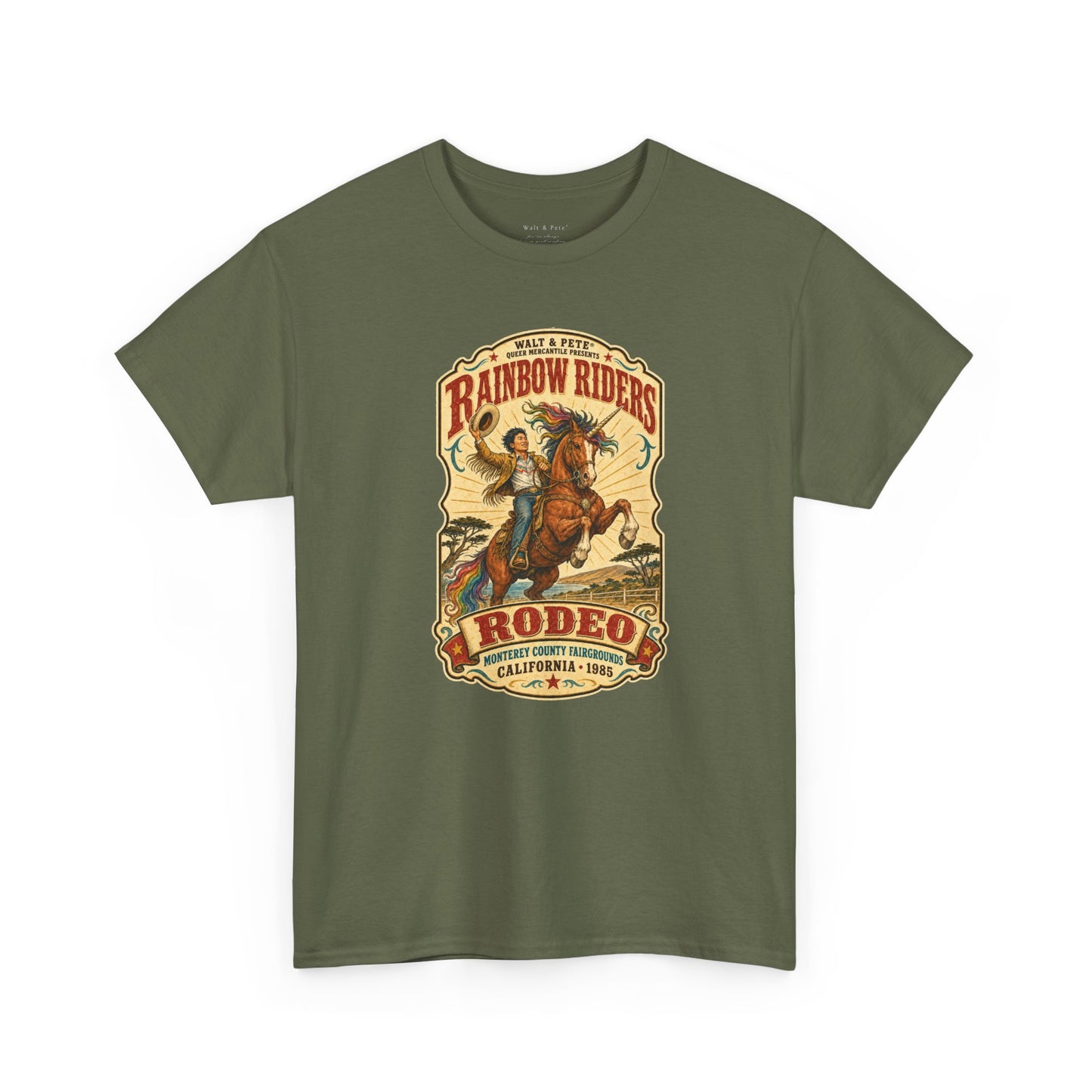 Copy of Rainbow Riders Rodeo Arizona 1972 Pride T-Shirt | Queer Cowgirl Tee