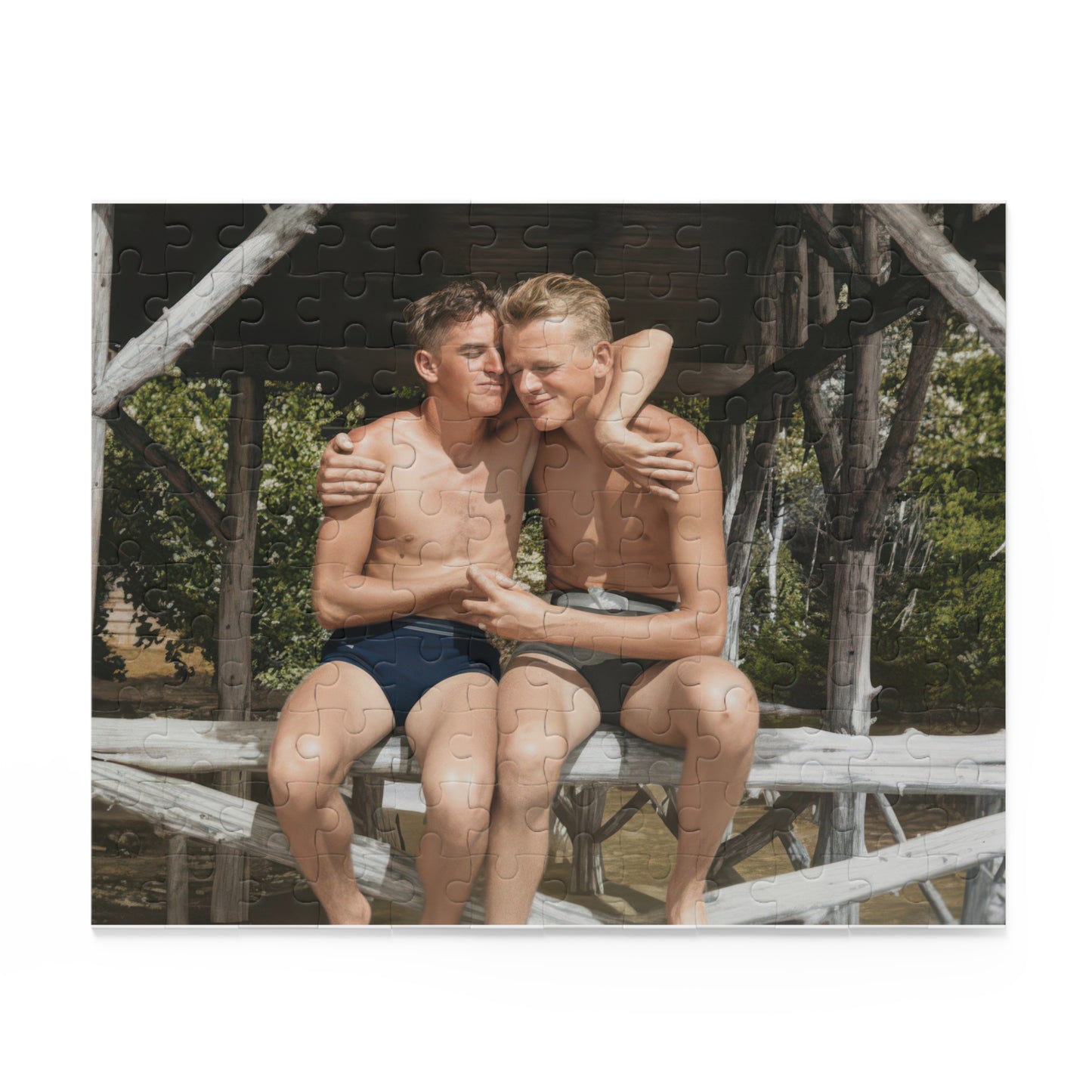 Vintage Beach Photo Puzzles | nager 011