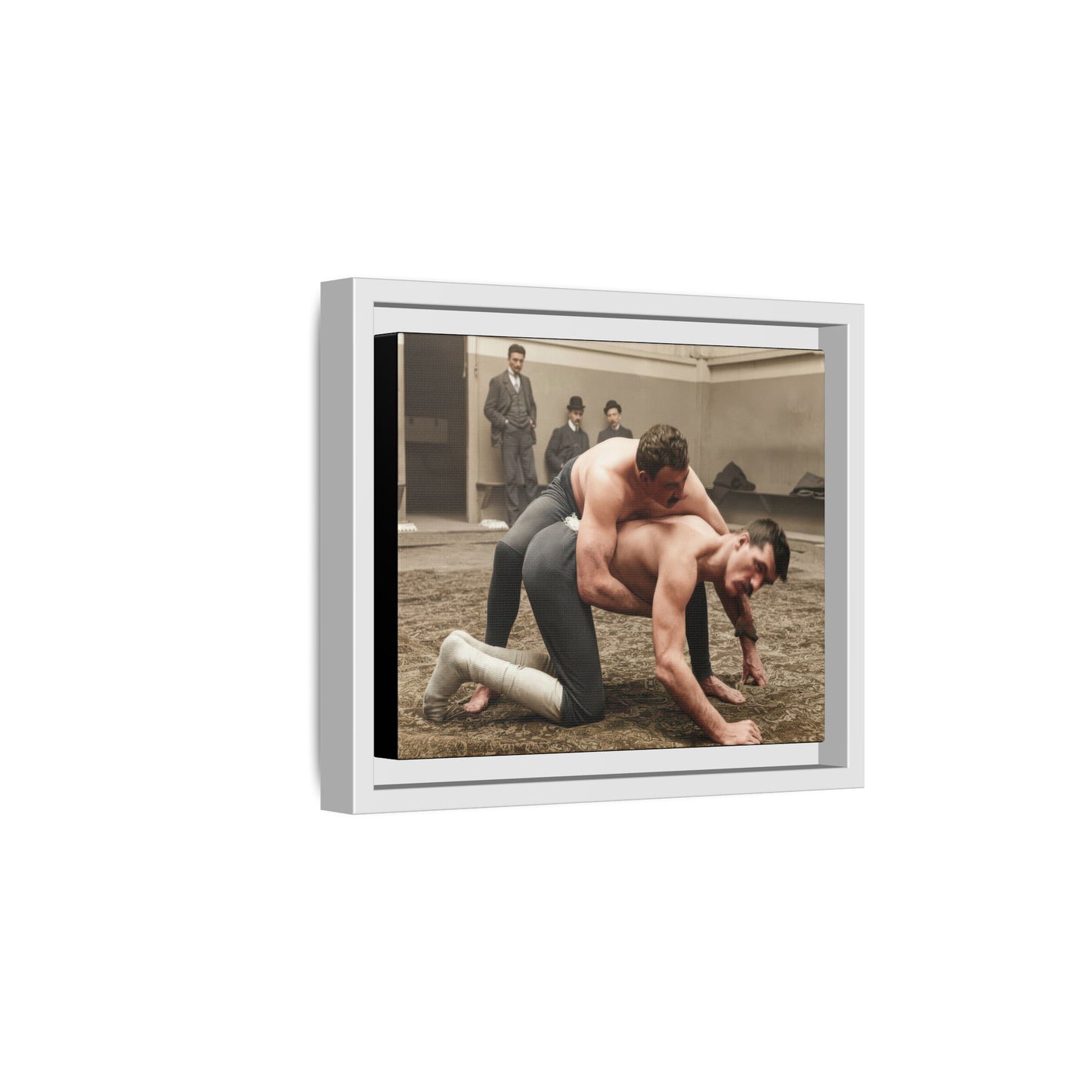athlétisme 007 | Framed Vintage Photo - Matte Canvas