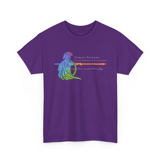 Stewart Perowne | British Diplomat & Archaeologist | Pride T-Shirt LGBTQ Queer Gay Freya Stark