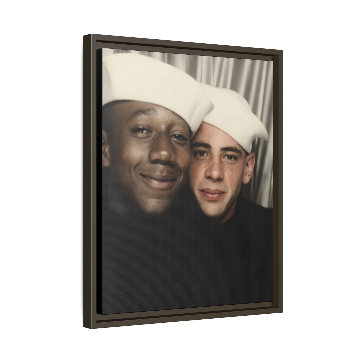 paire 084 | Framed Vintage Photo - Matte Canvas