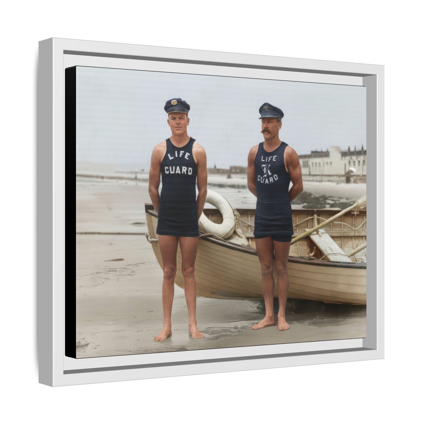 nager 016 | Framed Vintage Photo - Matte Canvas