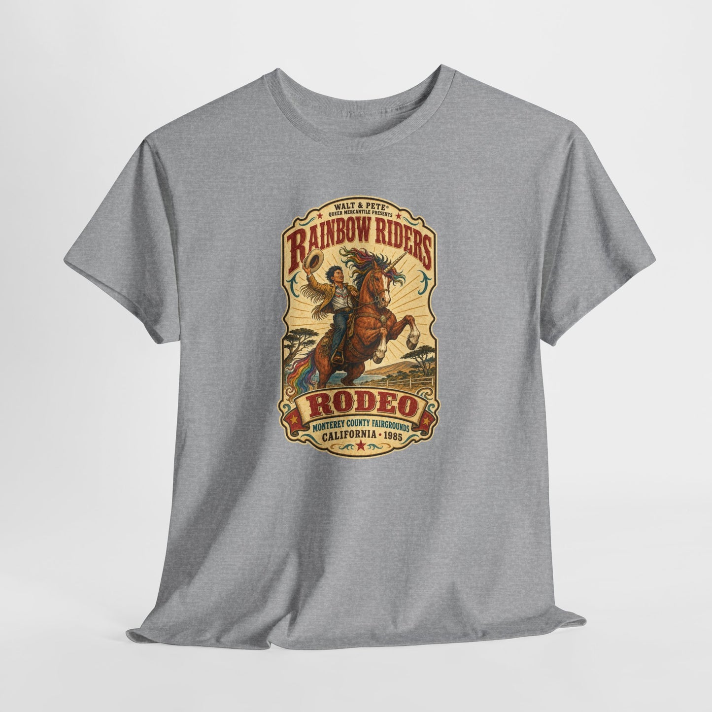 Copy of Rainbow Riders Rodeo Arizona 1972 Pride T-Shirt | Queer Cowgirl Tee