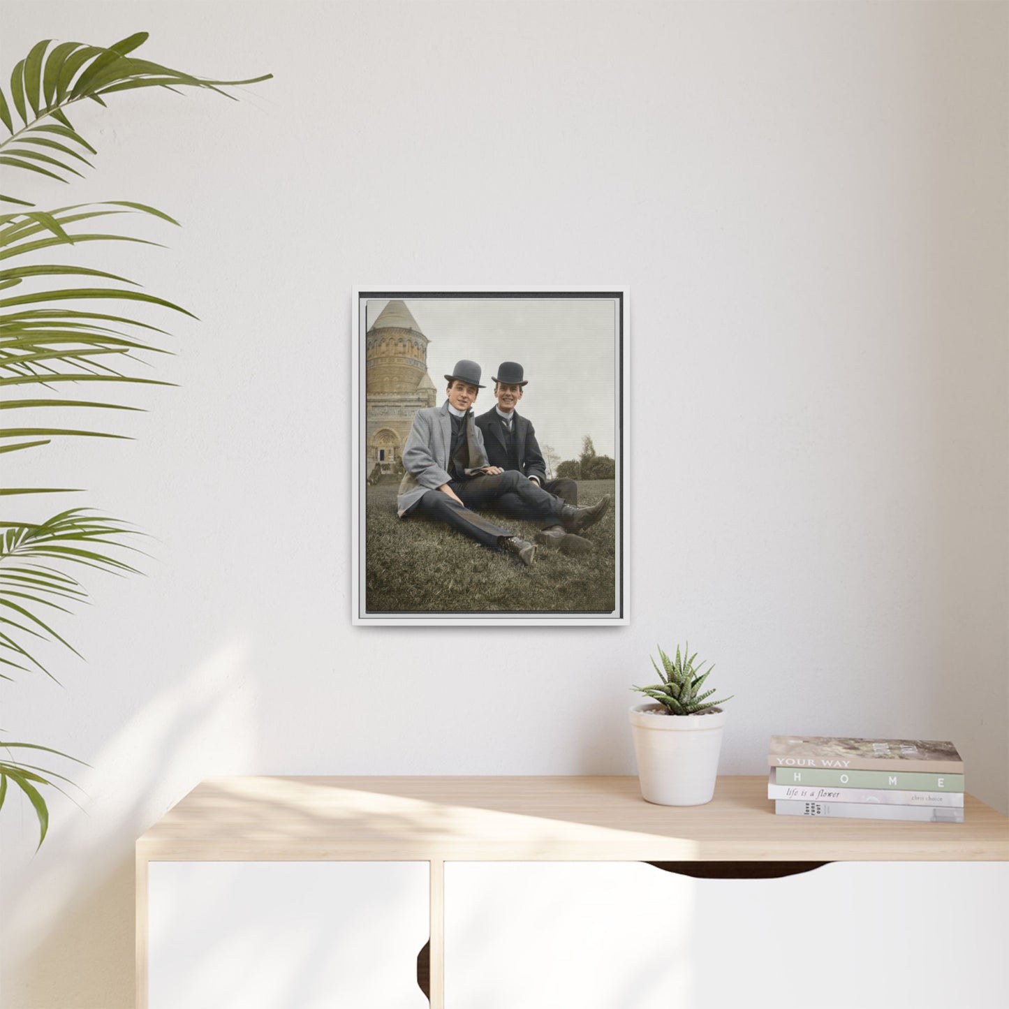 paire 070 | Framed Vintage Photo - Matte Canvas