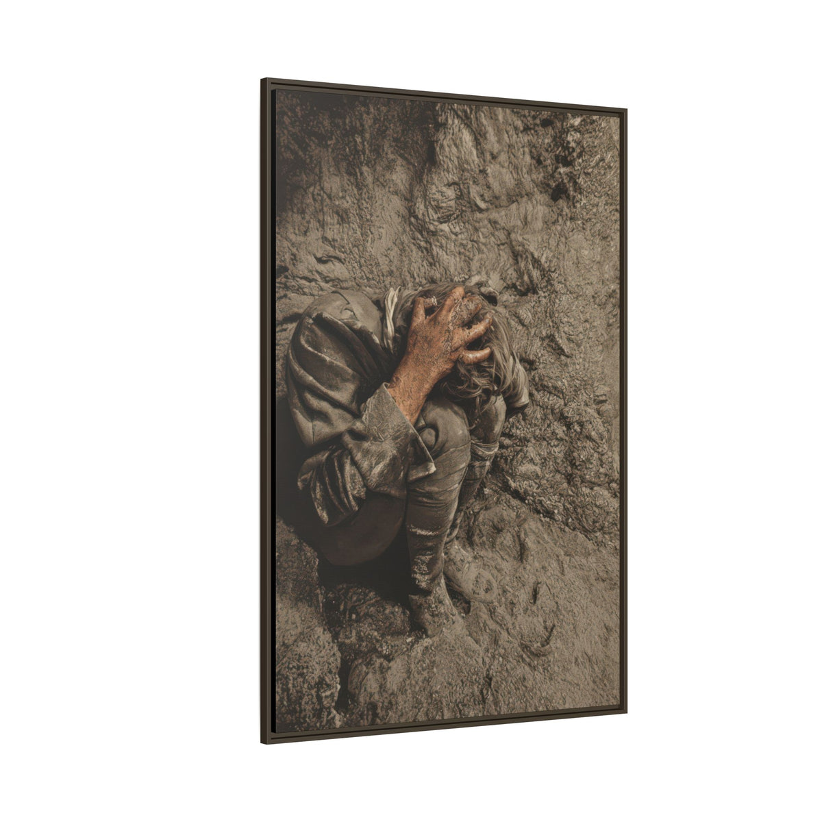 celibataire 040 | Framed Vintage Photo - Matte Canvas
