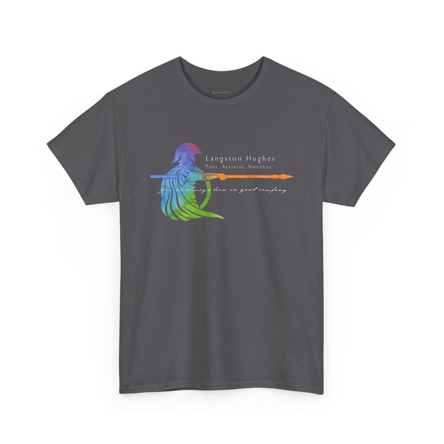 Langston Hughes﻿ |  Poet, Activist, Novelist | Pride T-Shirt Harlem Renaissance LGBTQ Gay Queer