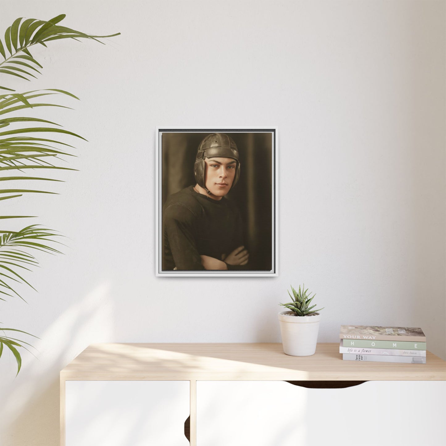 athlétisme 009 | Framed Vintage Photo - Matte Canvas