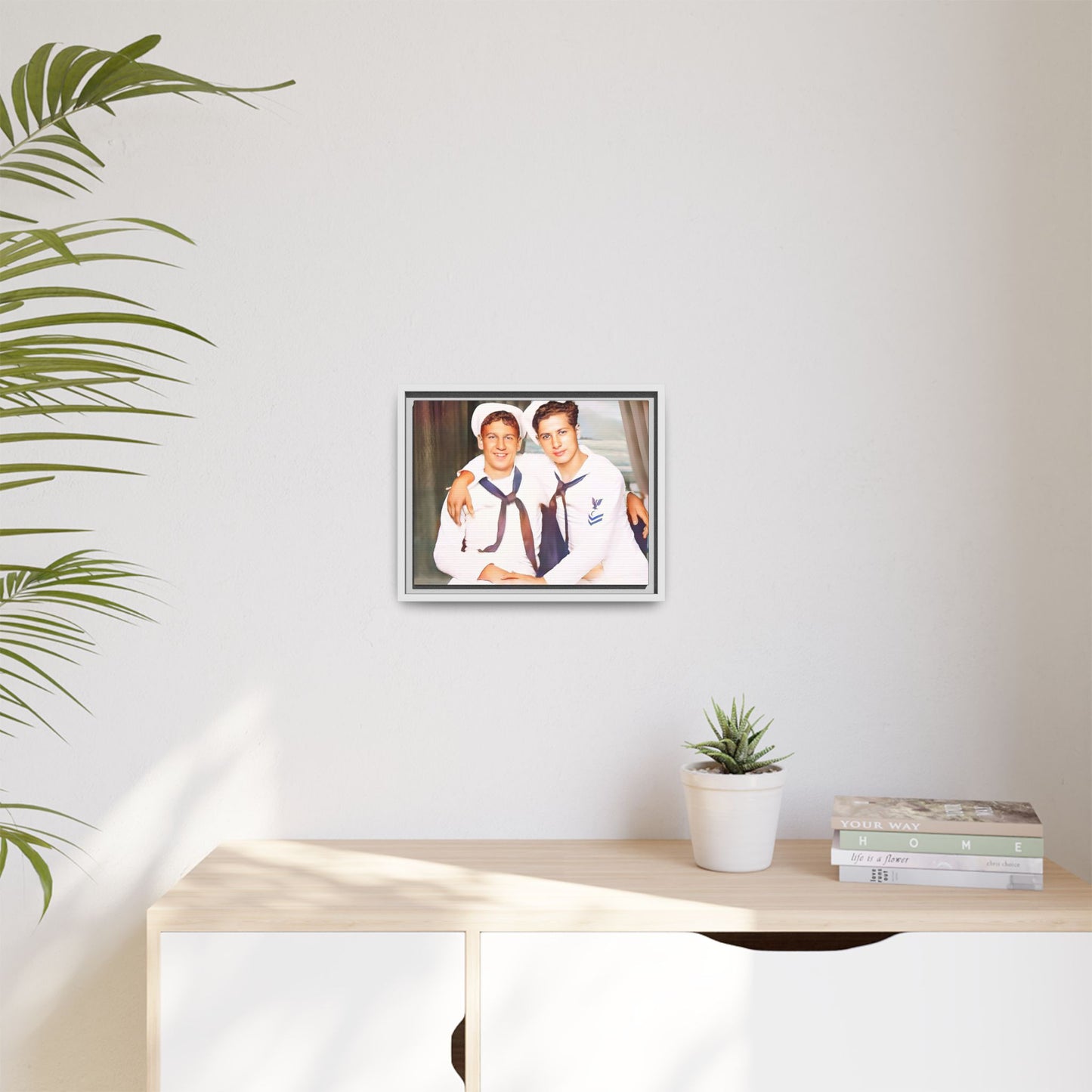 paire 050 | Framed Vintage Photo - Matte Canvas