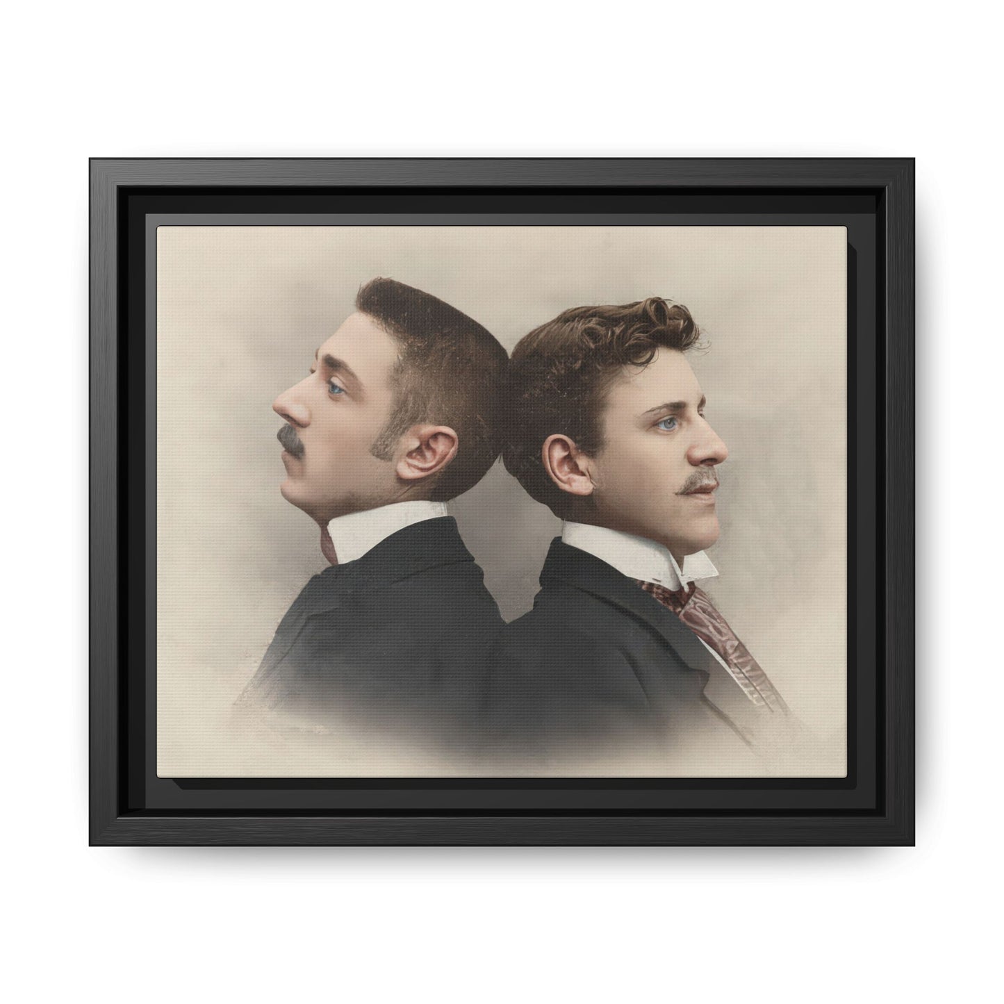 paire 030 | Framed Vintage Photo - Matte Canvas
