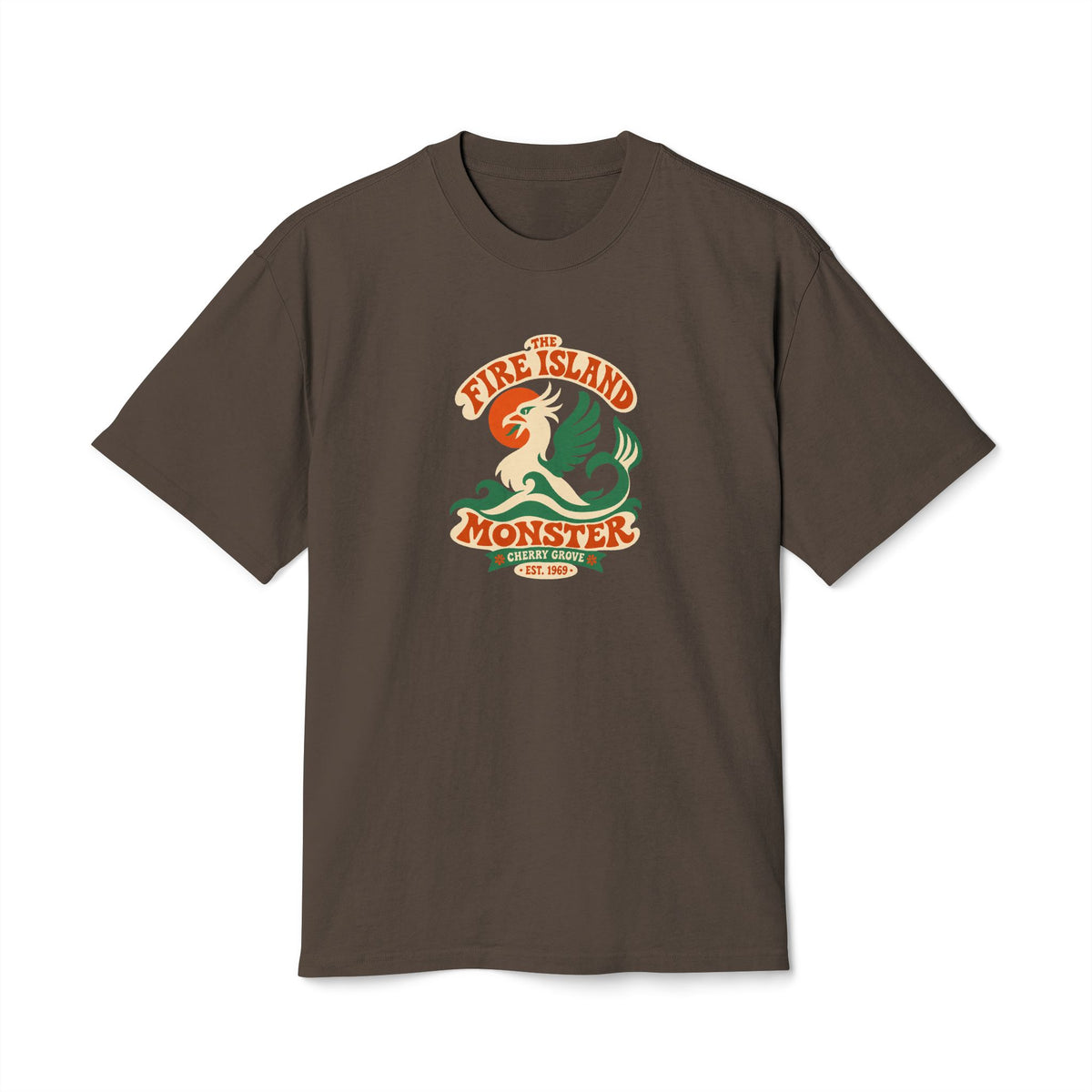 The Fire Island Monster Cherry Grove T-Shirt | Vintage Gay Bar History Tee