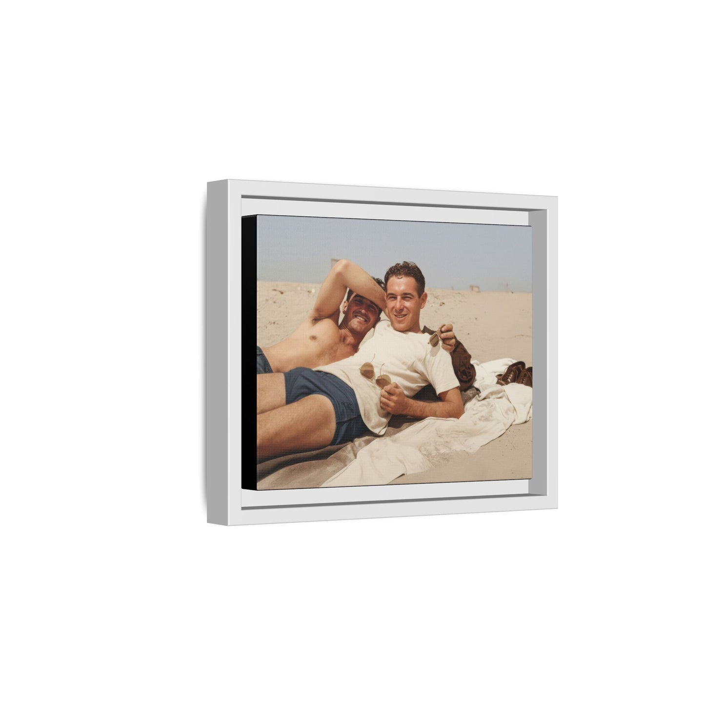 nager 020 | Framed Vintage Photo - Matte Canvas
