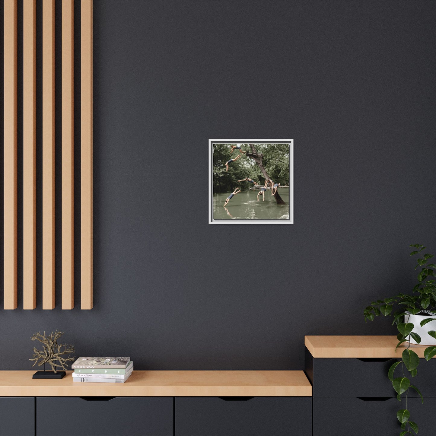 nager 005 | Framed Vintage Photo - Matte Canvas