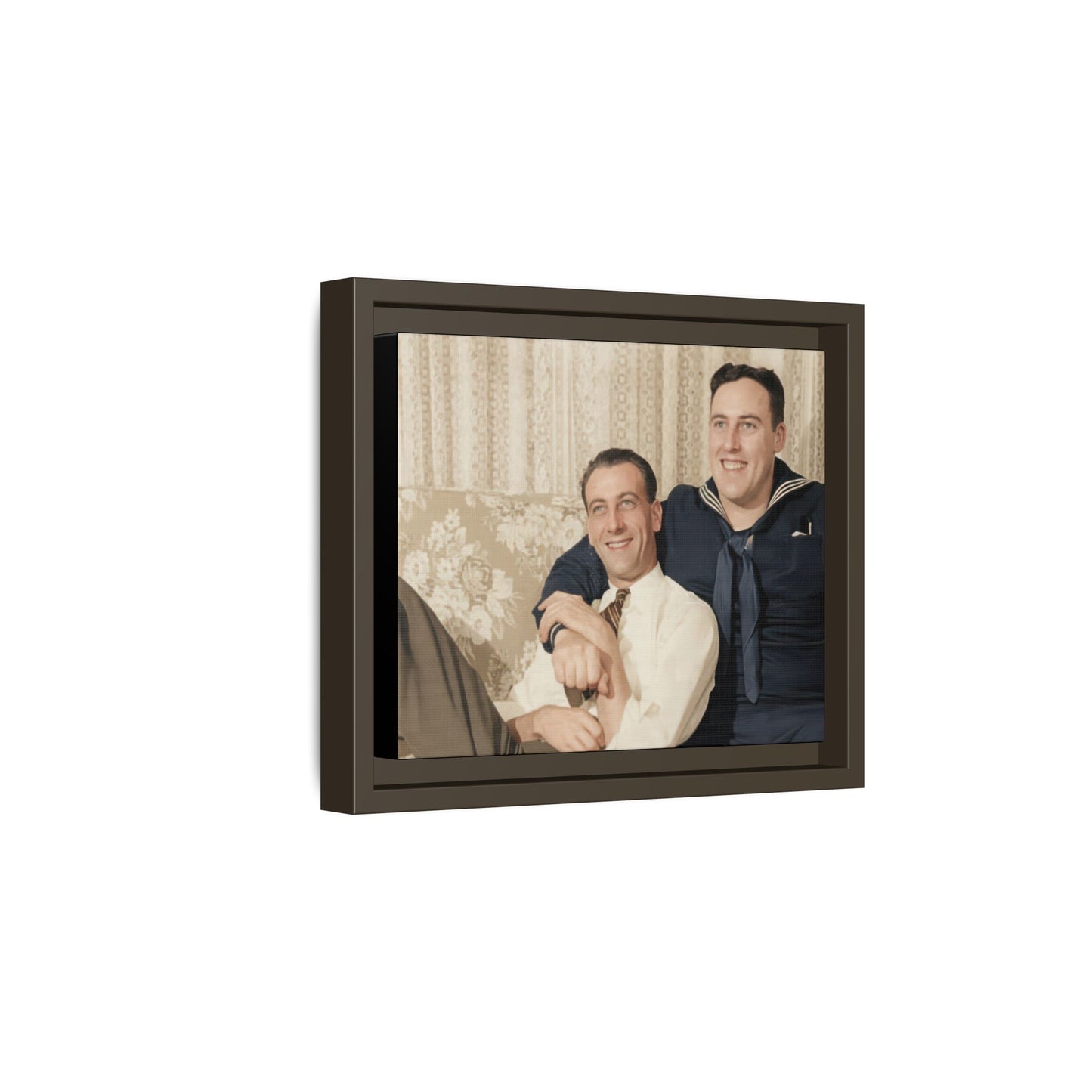 paire 108 | Framed Vintage Photo - Matte Canvas