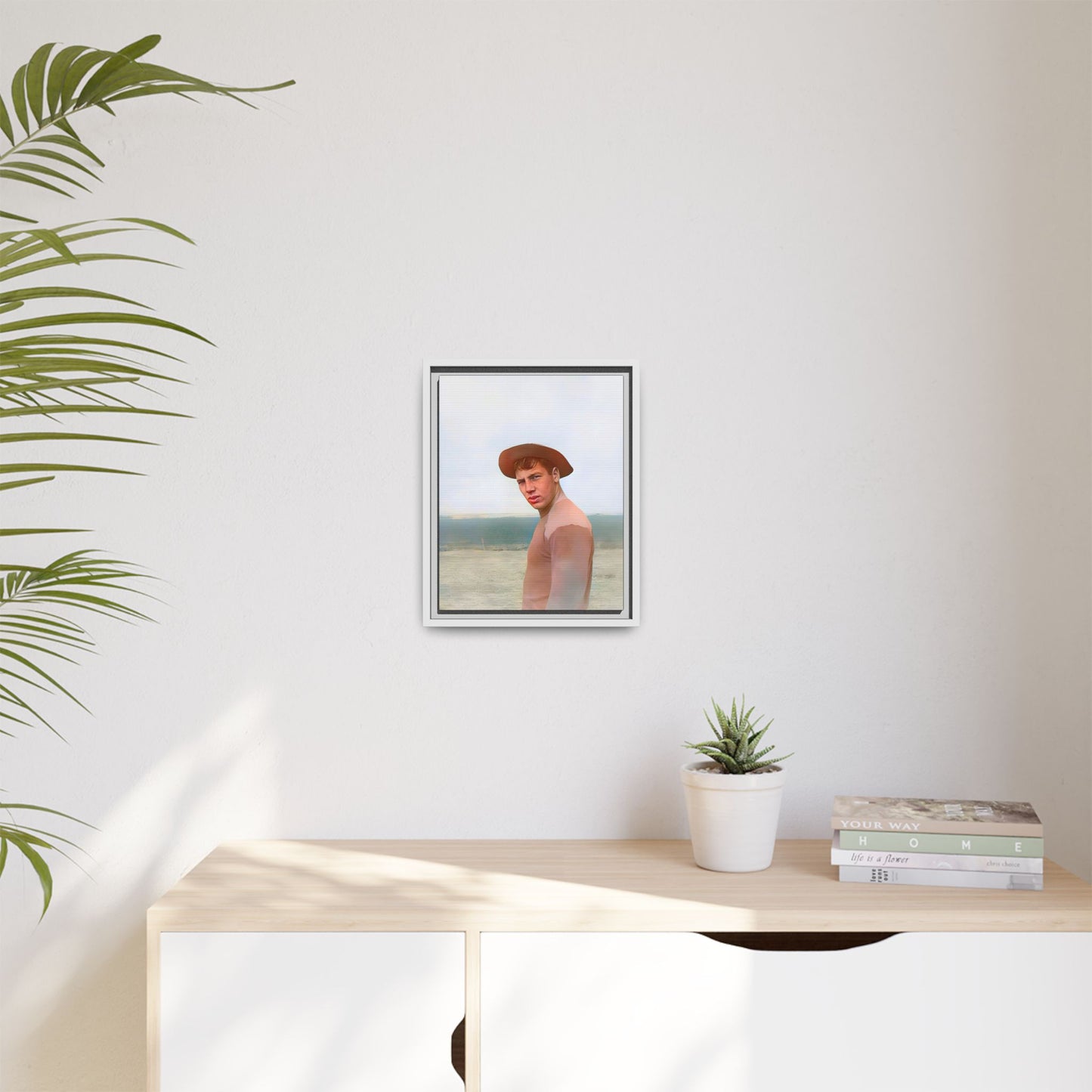 nager 022 | Framed Vintage Photo - Matte Canvas