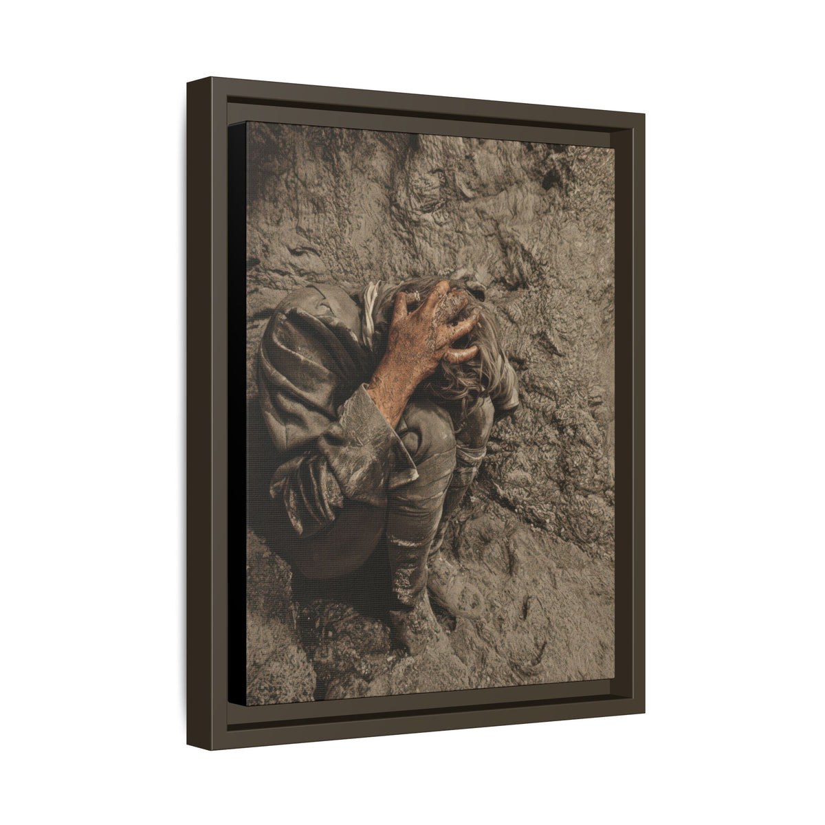 celibataire 040 | Framed Vintage Photo - Matte Canvas