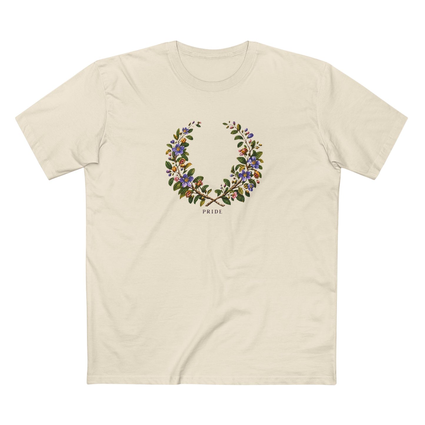 Jamaican Lignum Vitae Pride T-Shirt | Botanical LGBTQ+ Graphic Tee