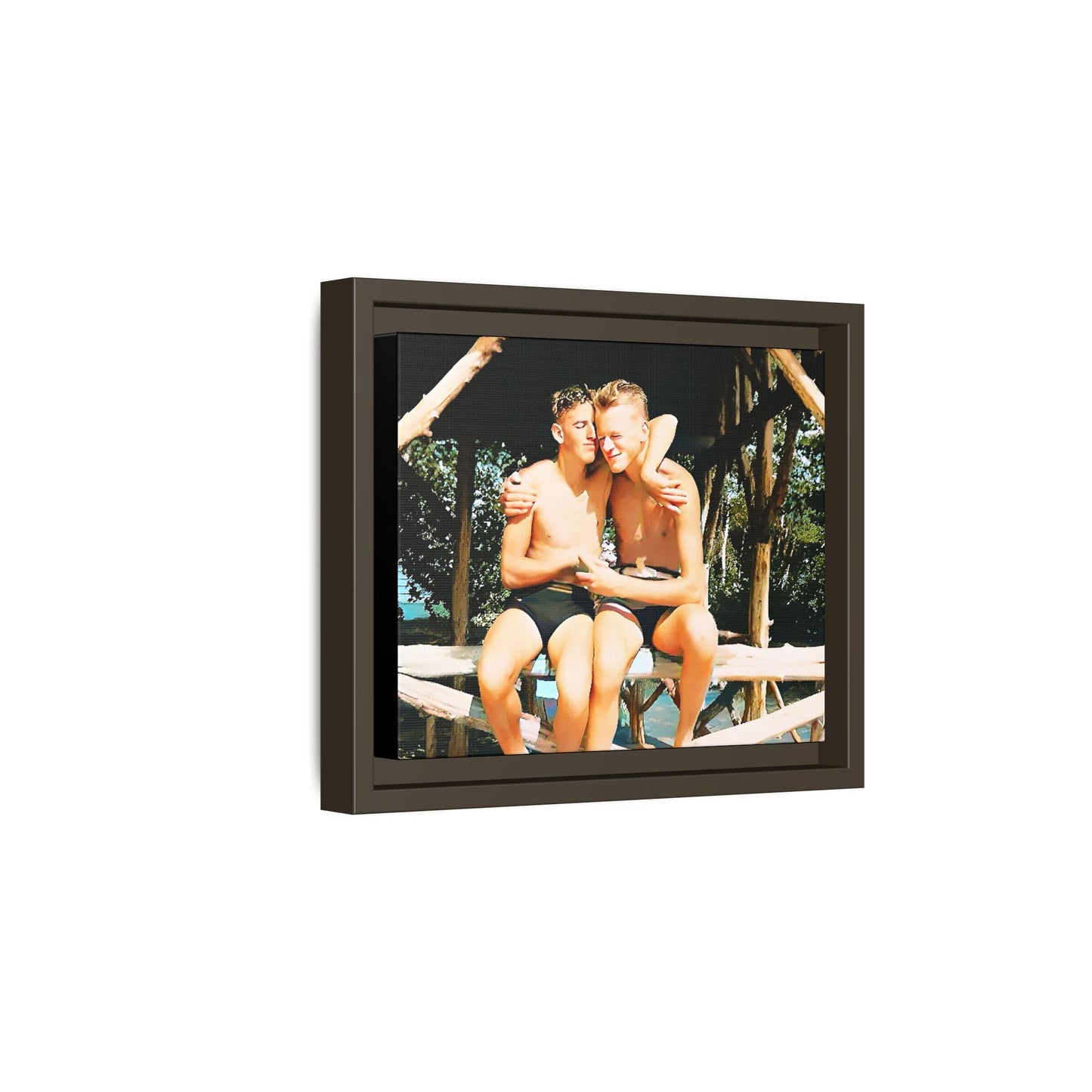 nager 011 | Framed Vintage Photo - Matte Canvas