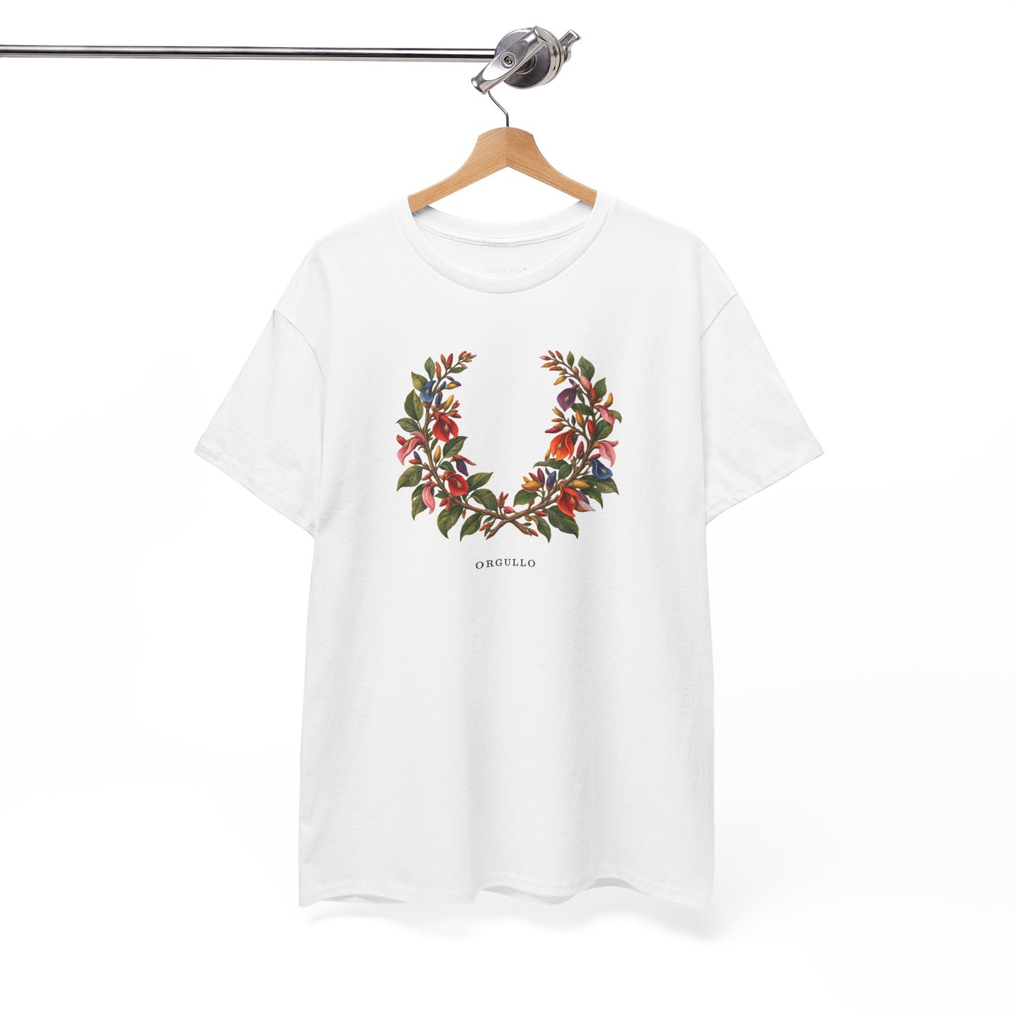 Orgullo Ceibo Pride T-Shirt | Argentine Botanical LGBTQ+ Tee