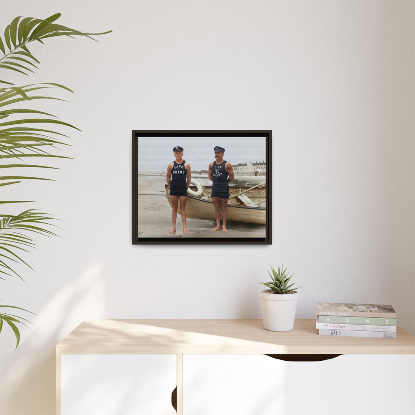 nager 016 | Framed Vintage Photo - Matte Canvas