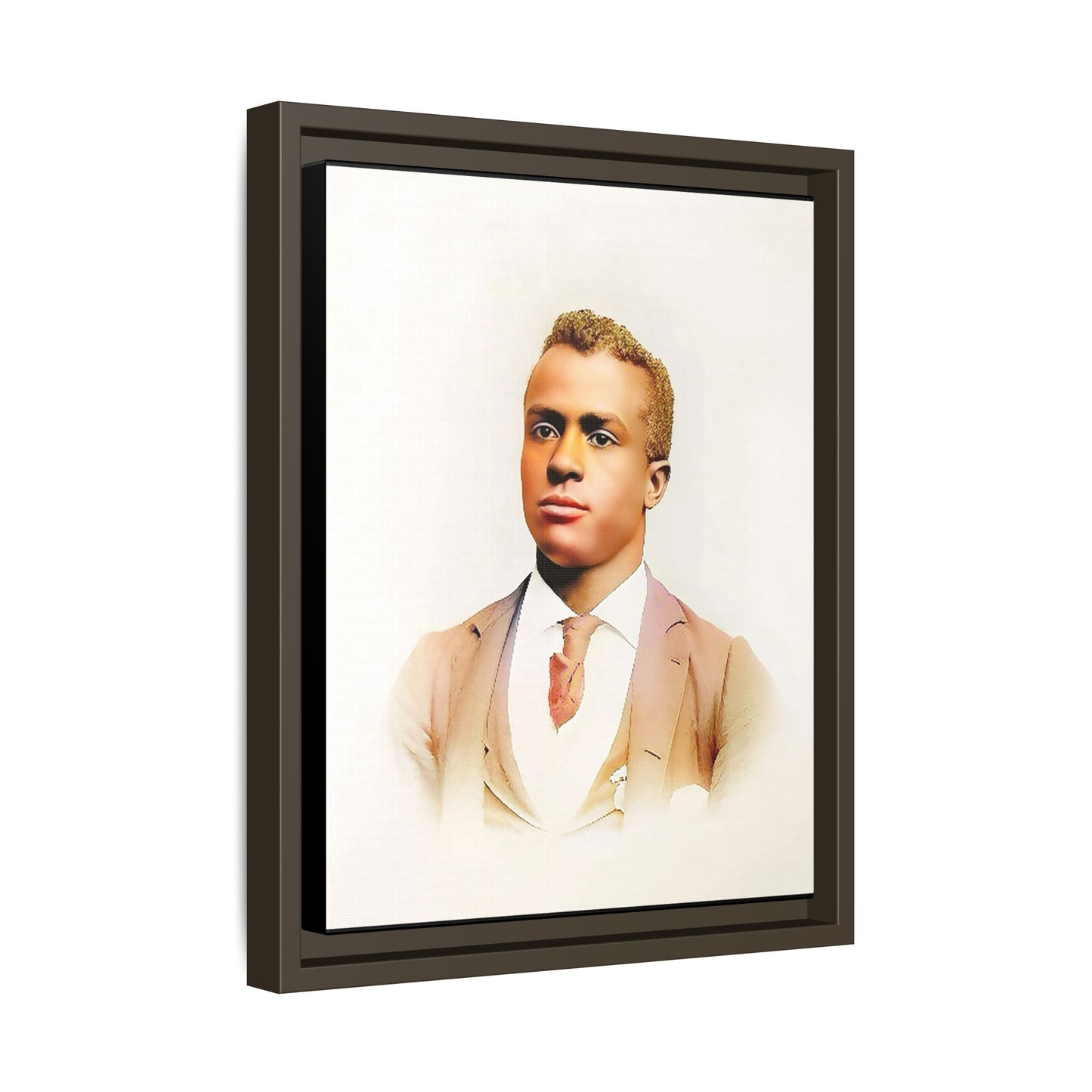 celibataire 027 | Framed Vintage Photo - Matte Canvas