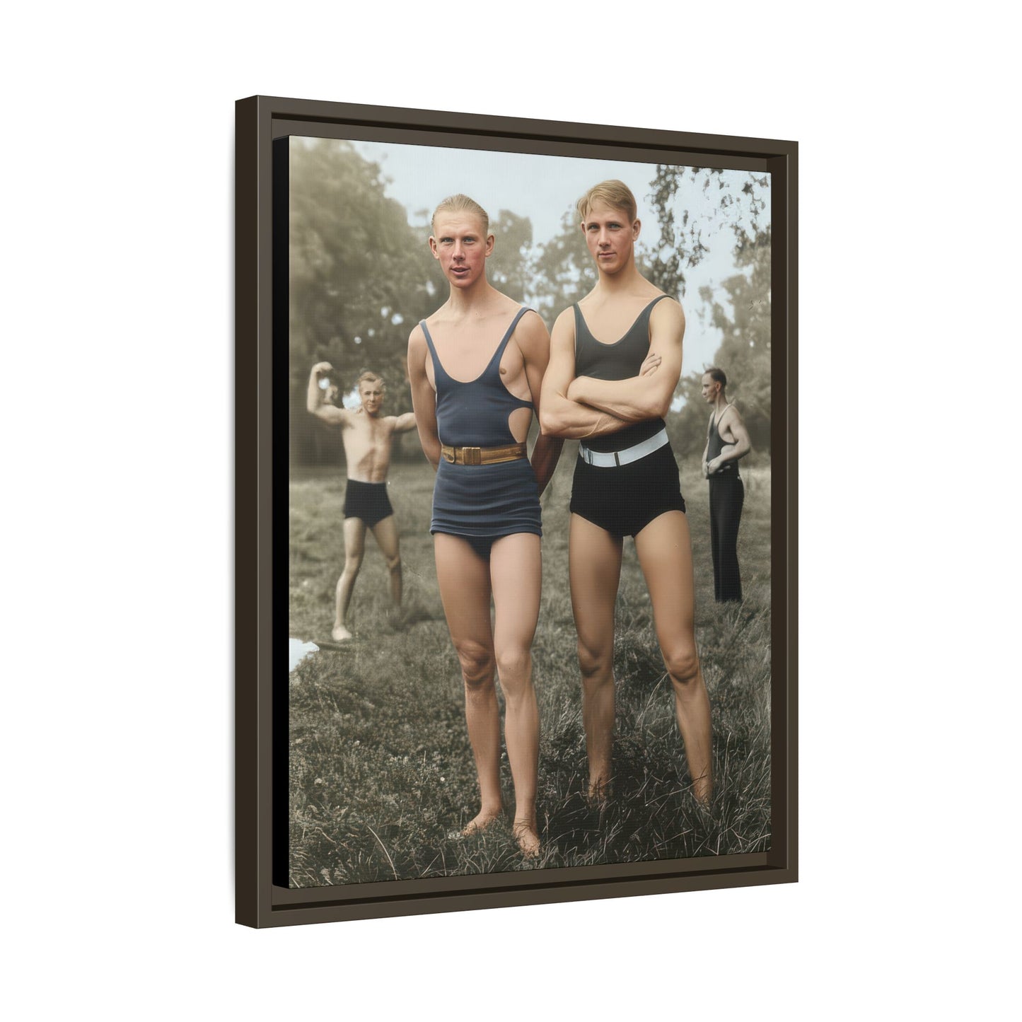 nager 037 | Framed Vintage Photo - Matte Canvas