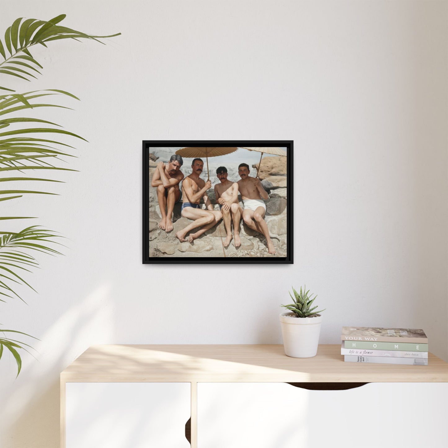 nager 030 | Framed Vintage Photo - Matte Canvas