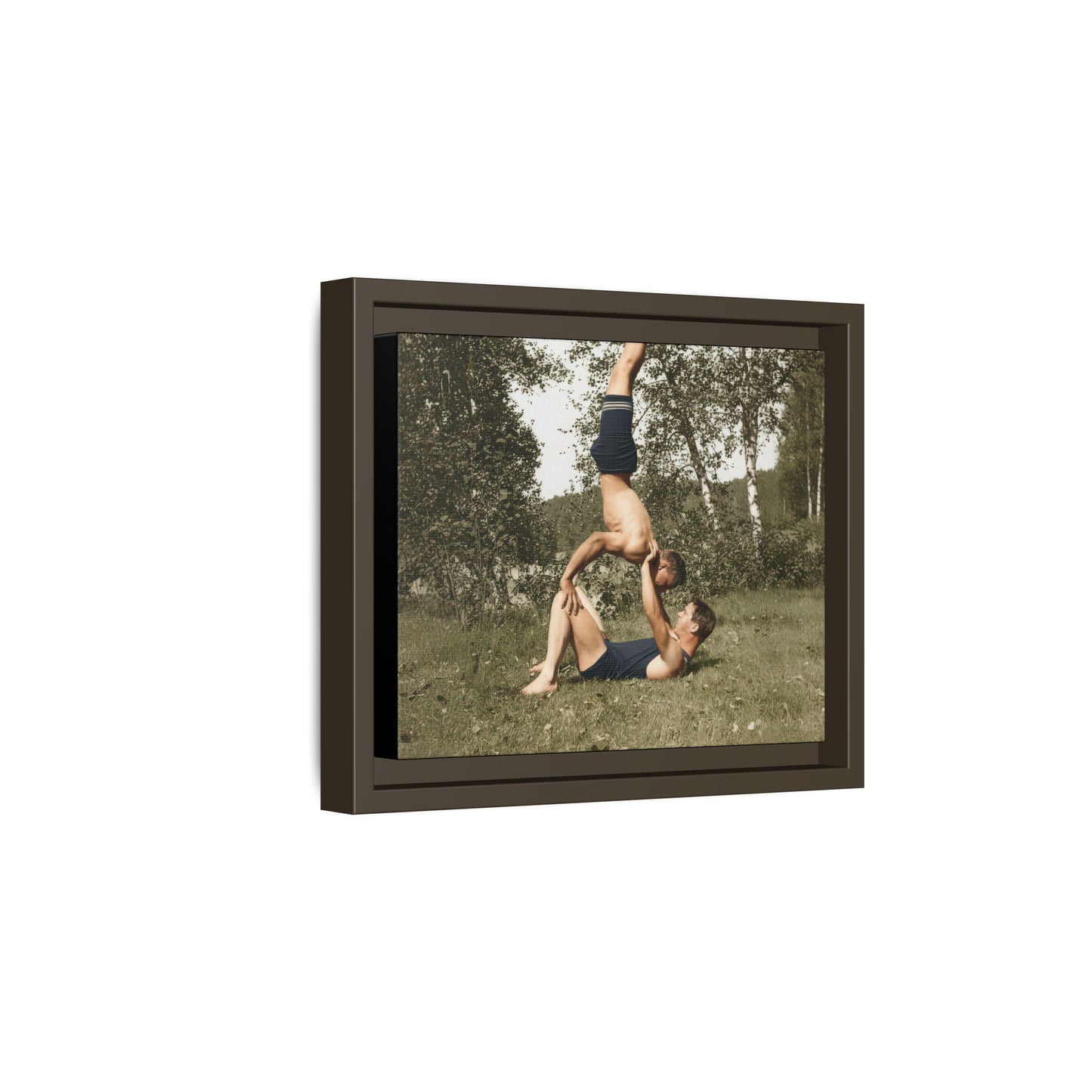 nager 017 | Framed Vintage Photo - Matte Canvas