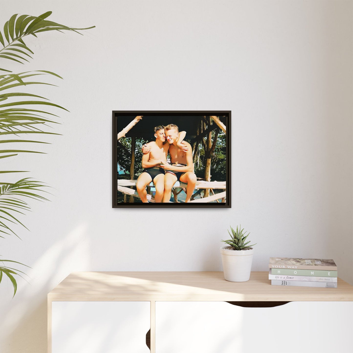 nager 011 | Framed Vintage Photo - Matte Canvas