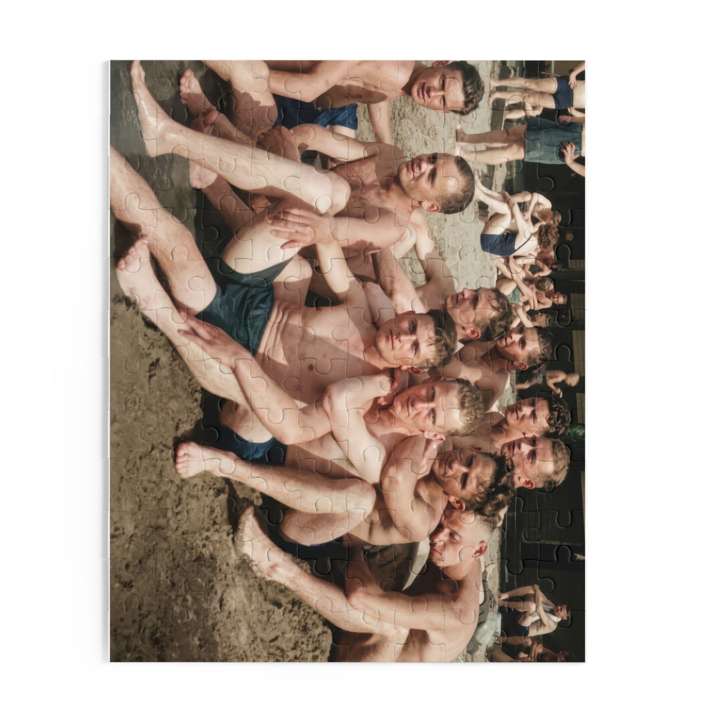 Vintage Beach Photo Puzzles | nager 012
