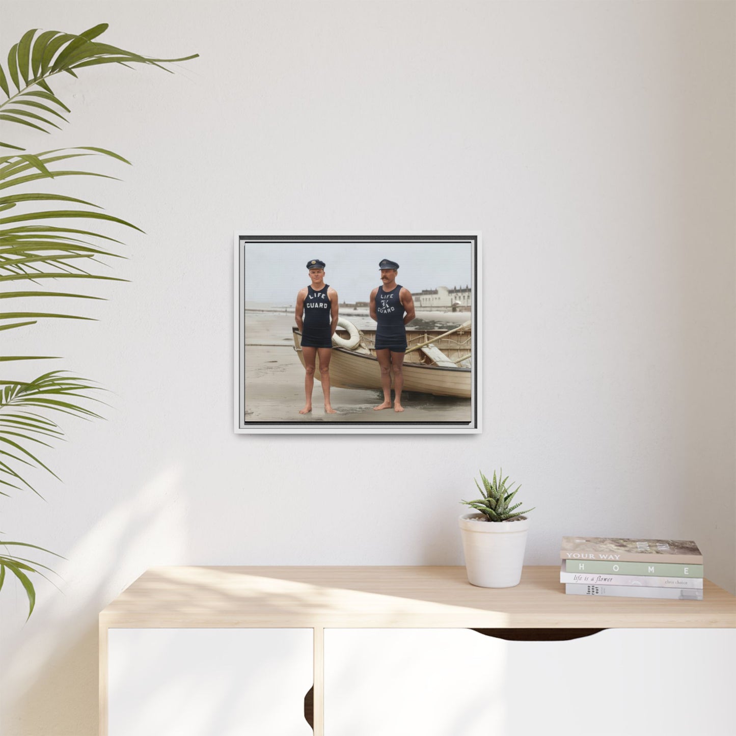 nager 016 | Framed Vintage Photo - Matte Canvas