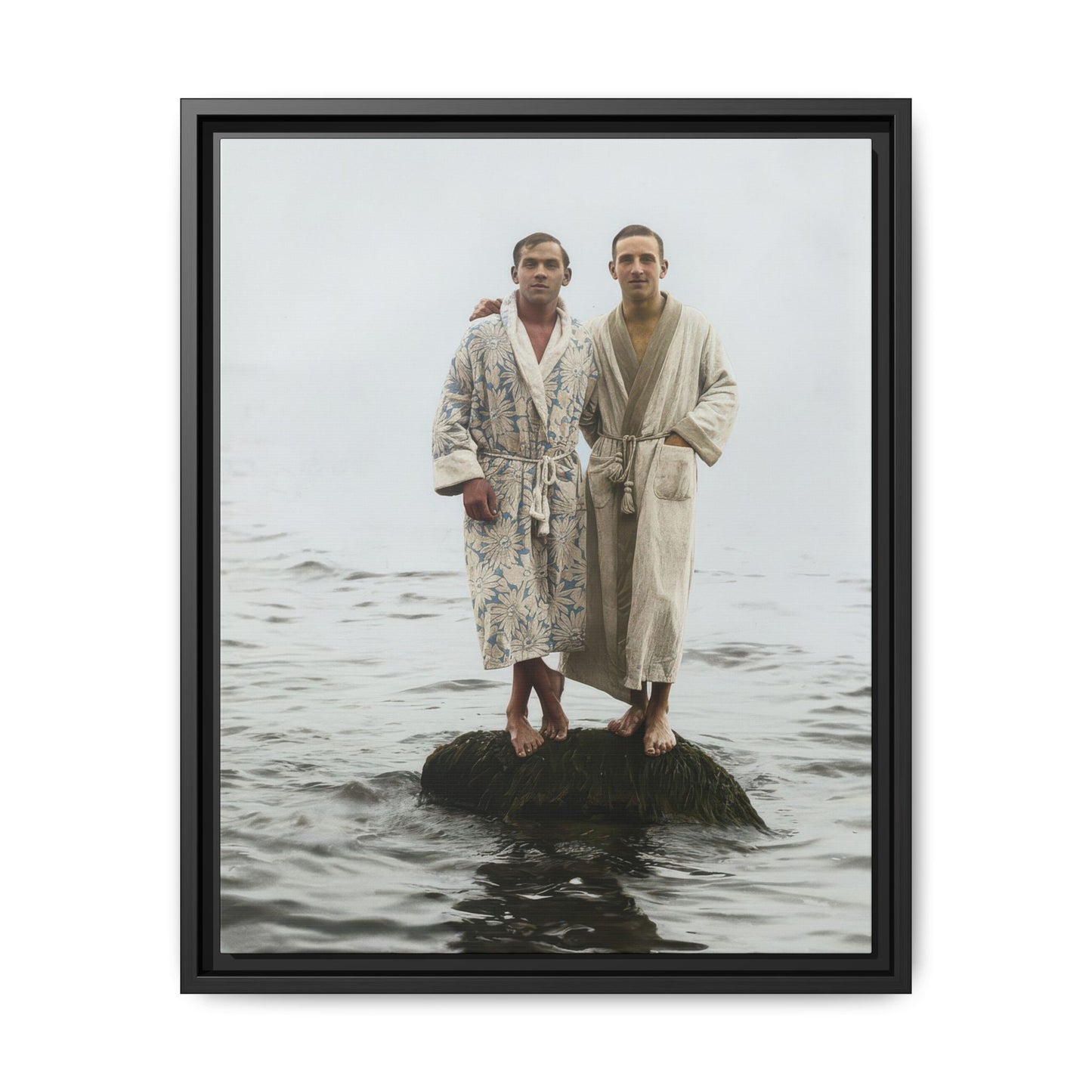 nager 049 | Framed Vintage Photo - Matte Canvas