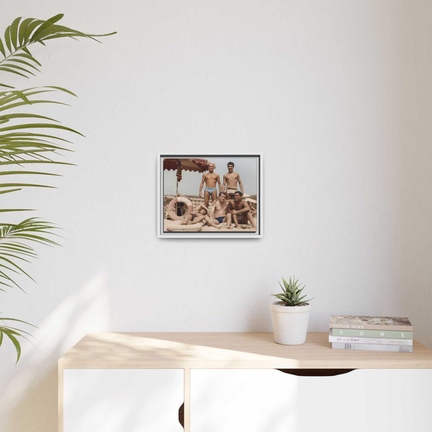 nager 033 | Framed Vintage Photo - Matte Canvas