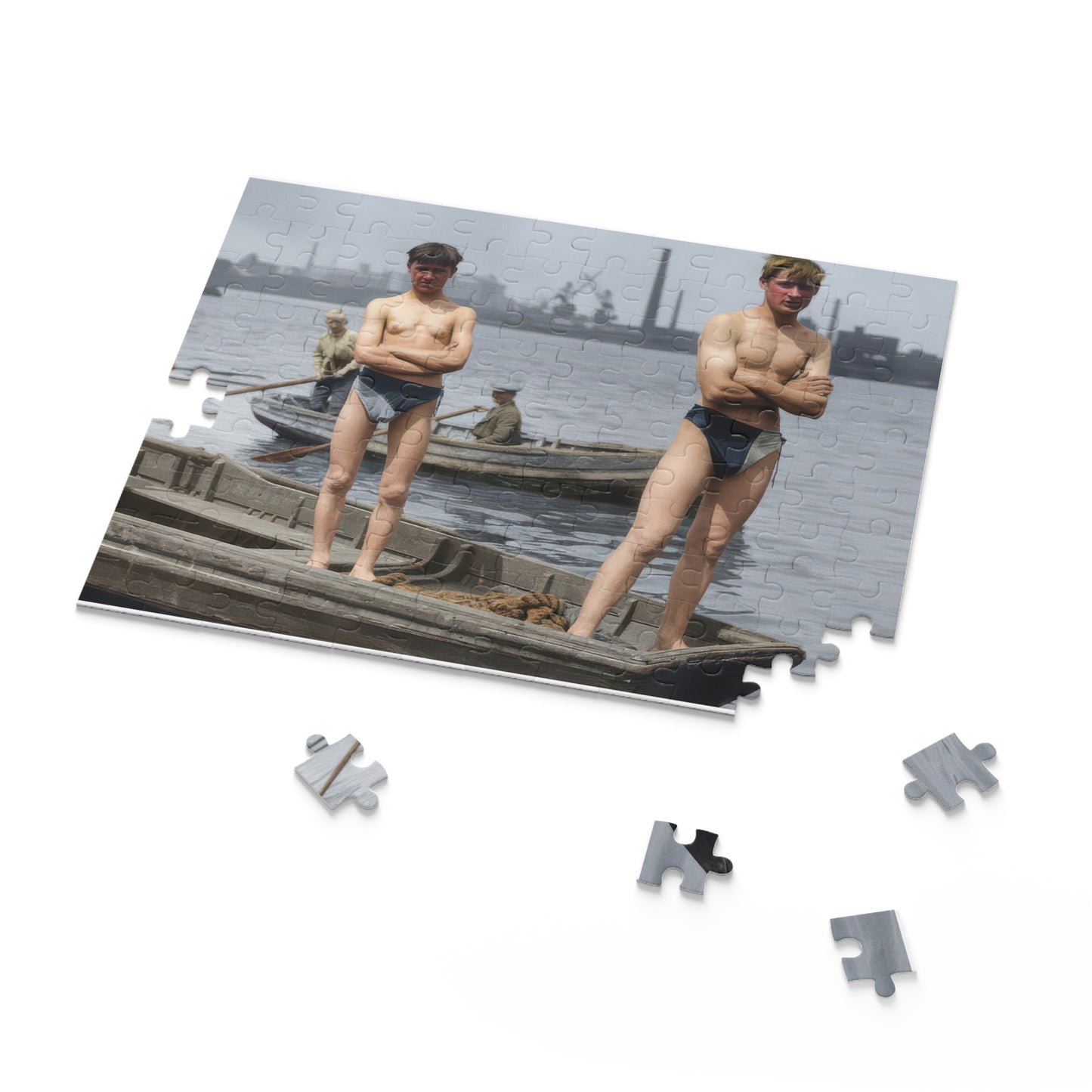 Vintage Beach Photo Puzzles | nager 050