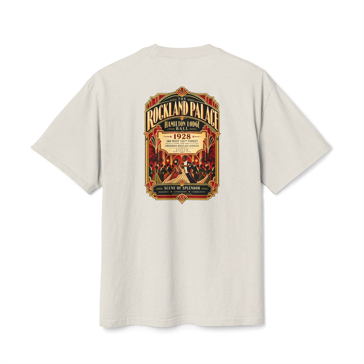 Rockland Palace Hamilton Lodge Ball 1928 | Harlem LGBTQ History Heritage T-Shirt