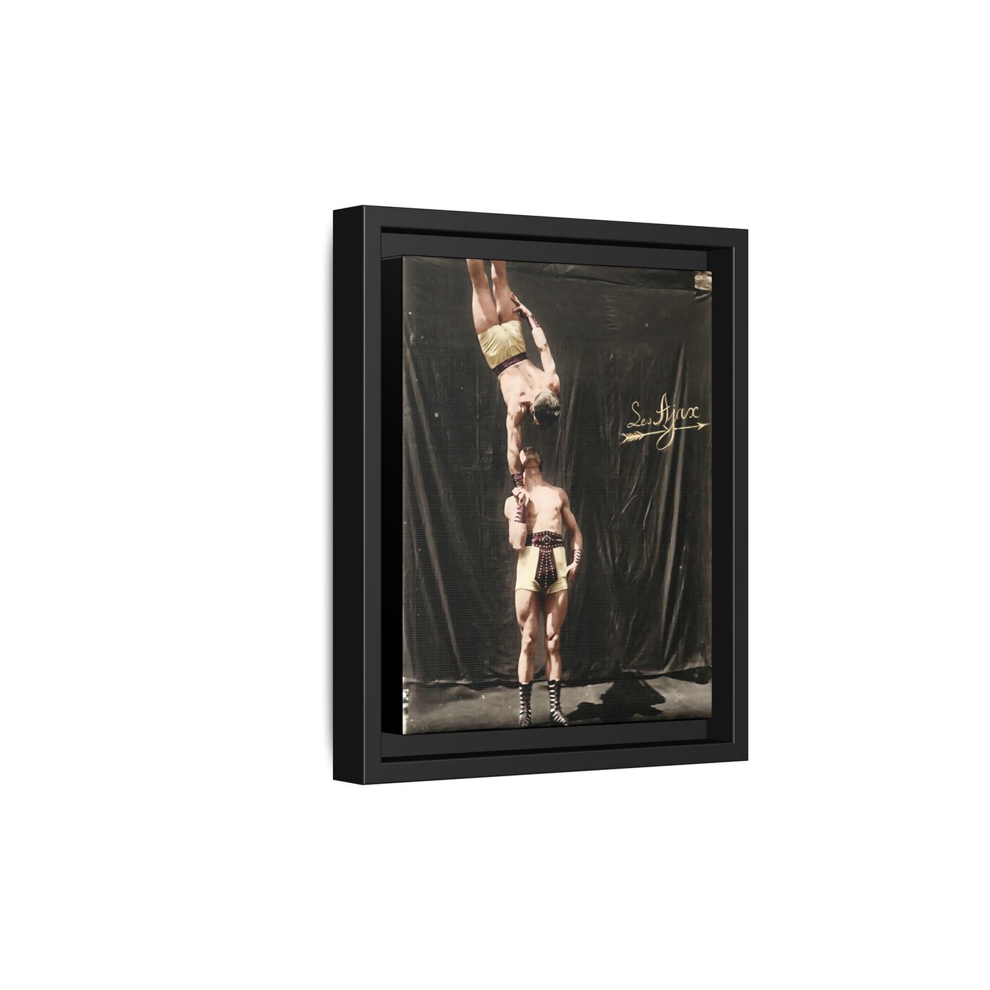 athlétisme 016 | Framed Vintage Photo - Matte Canvas