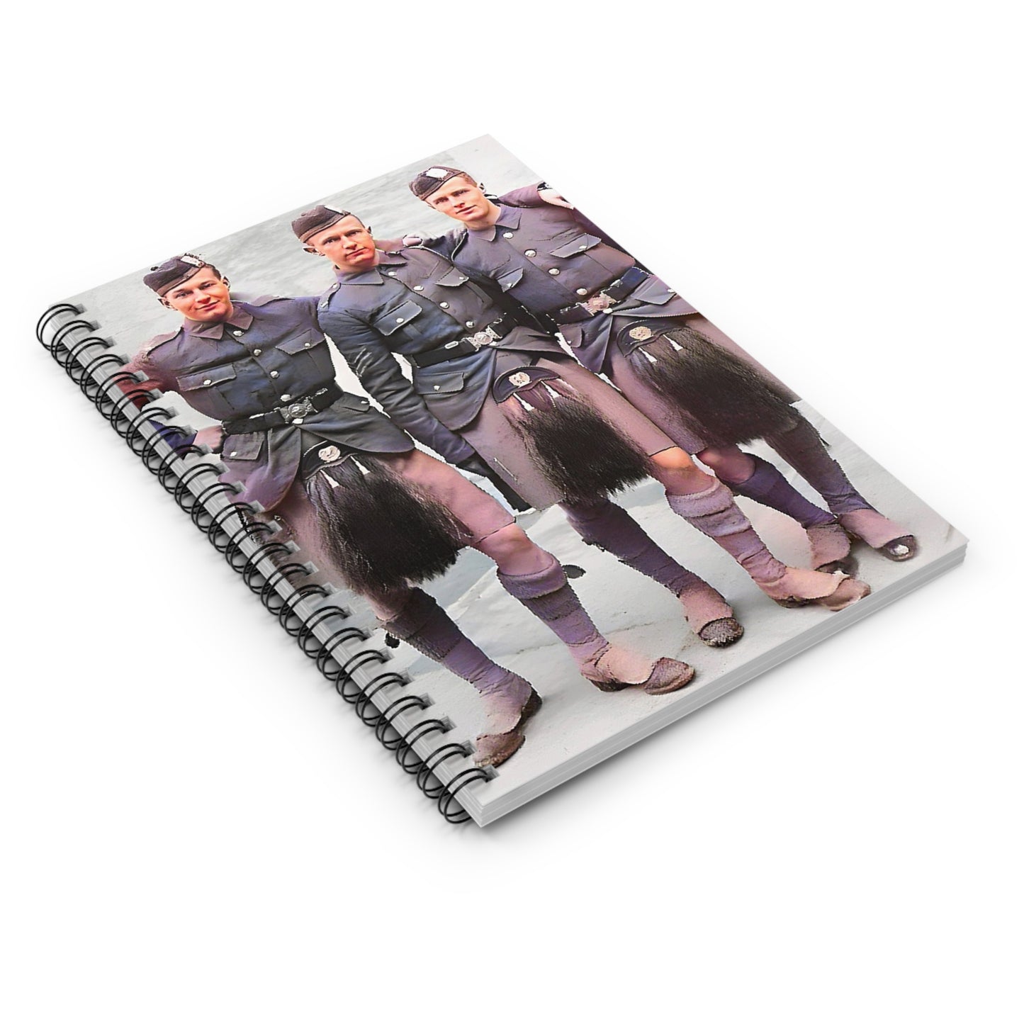 Spiral Notebook | Vintage Photo | hommes 014