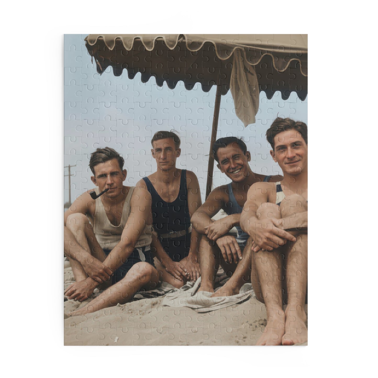 Vintage Beach Photo Puzzles | nager 029