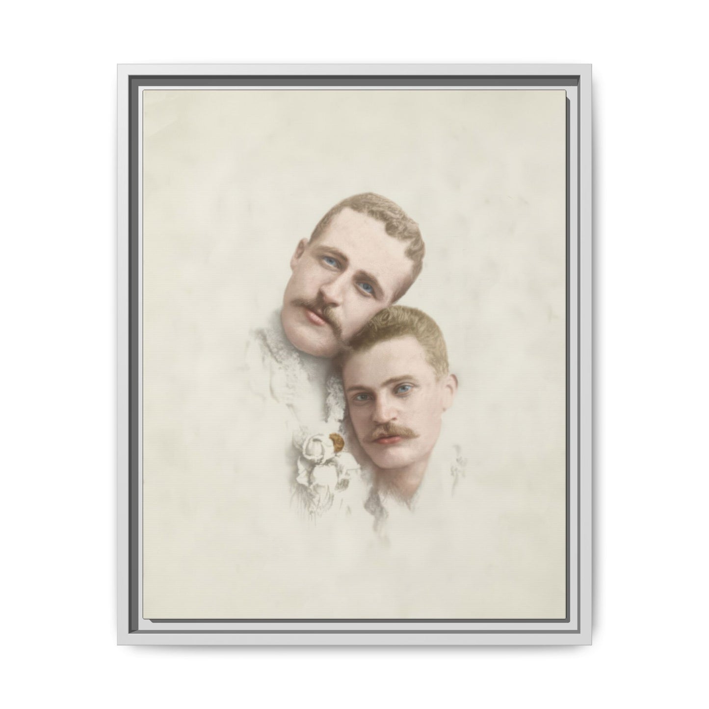 paire 081 | Framed Vintage Photo - Matte Canvas