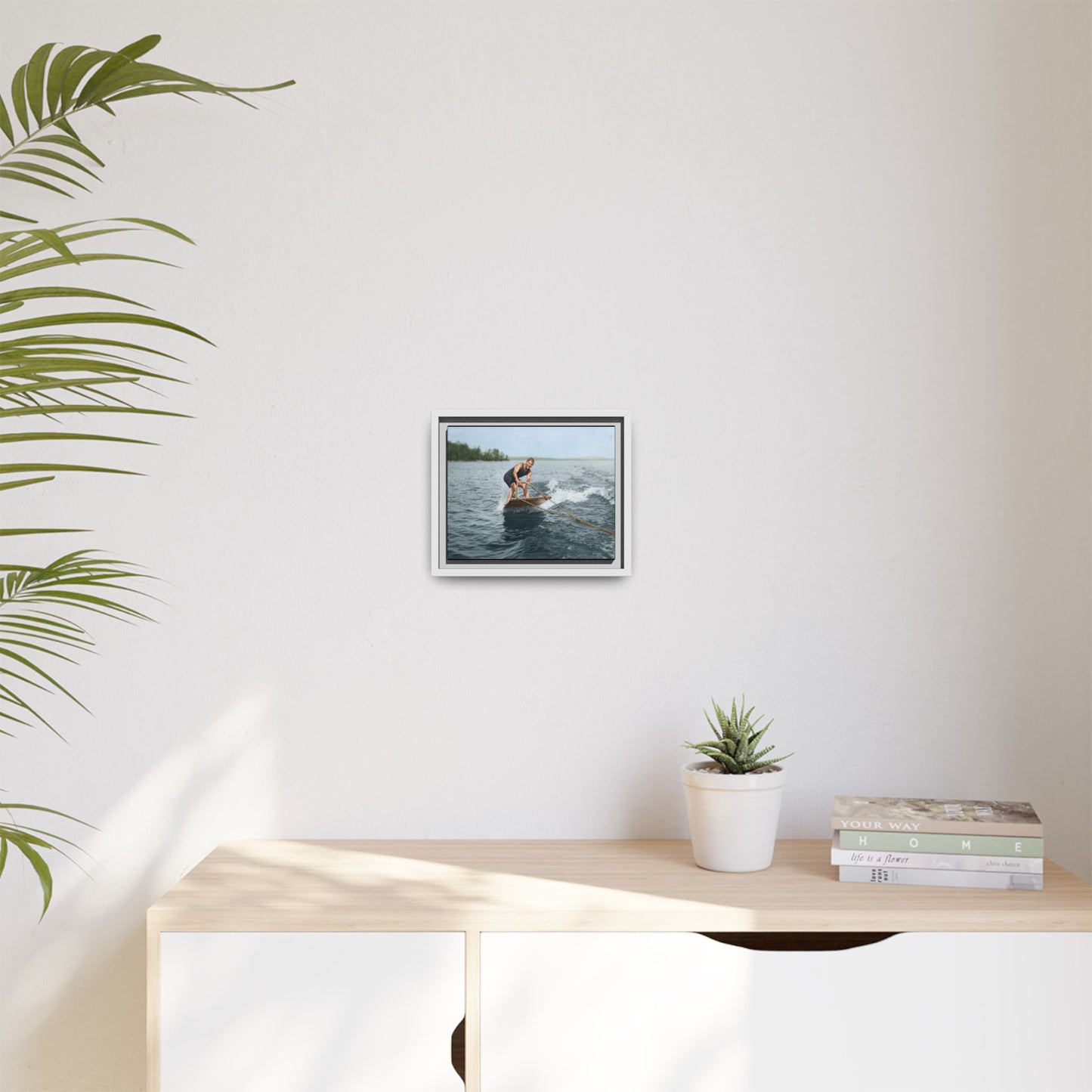 nager 015 | Framed Vintage Photo - Matte Canvas