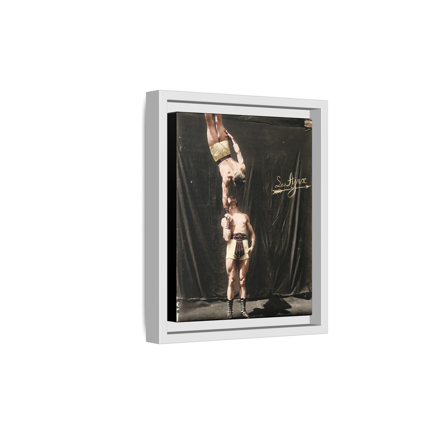 athlétisme 016 | Framed Vintage Photo - Matte Canvas