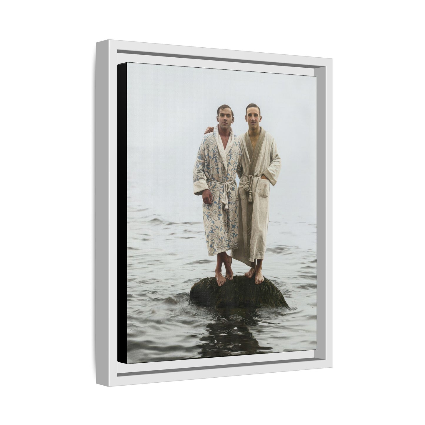 nager 049 | Framed Vintage Photo - Matte Canvas