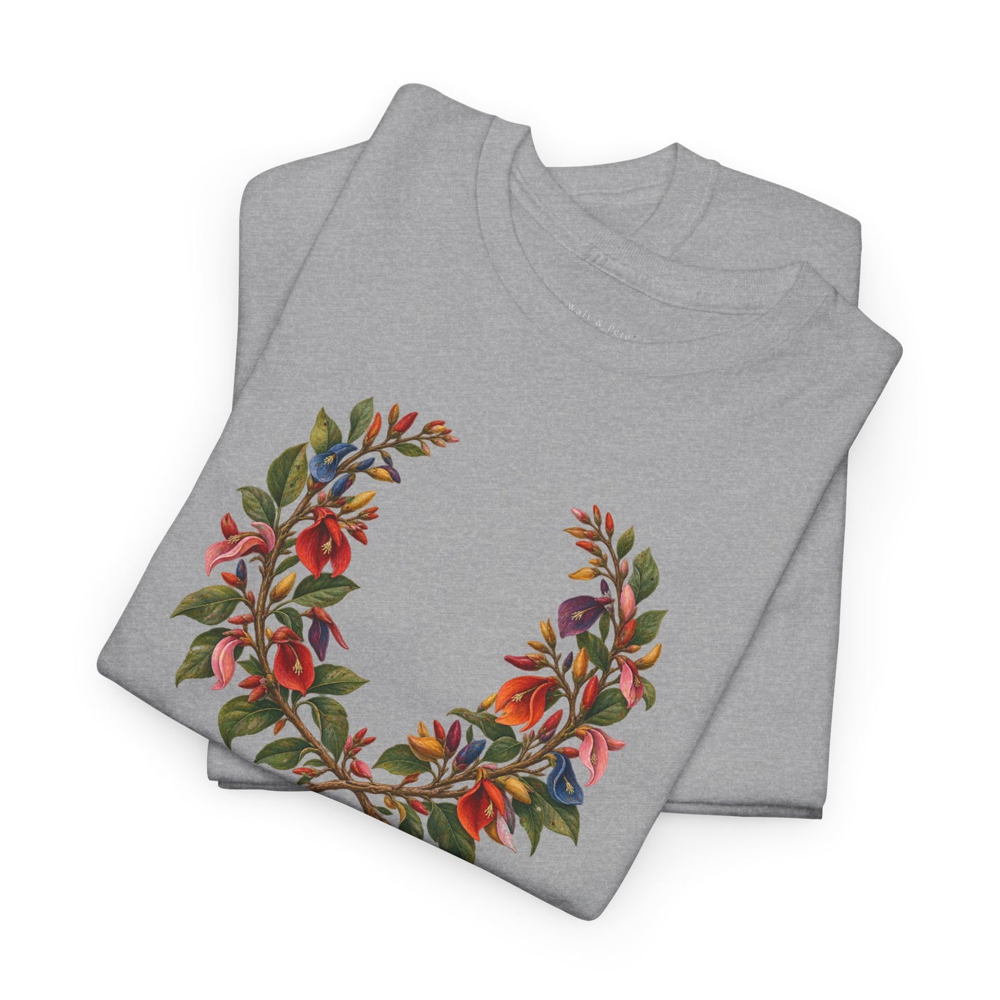 Orgullo Ceibo Pride T-Shirt | Argentine Botanical LGBTQ+ Tee