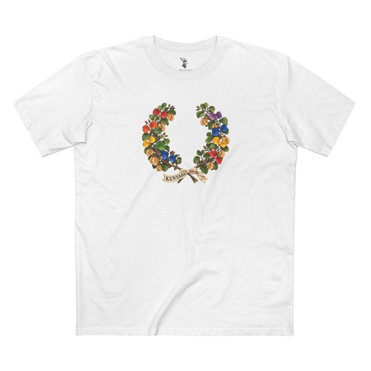 Malawian Mopane Kunyada Pride Laurel Wreath T-Shirt — Flourish Through Change