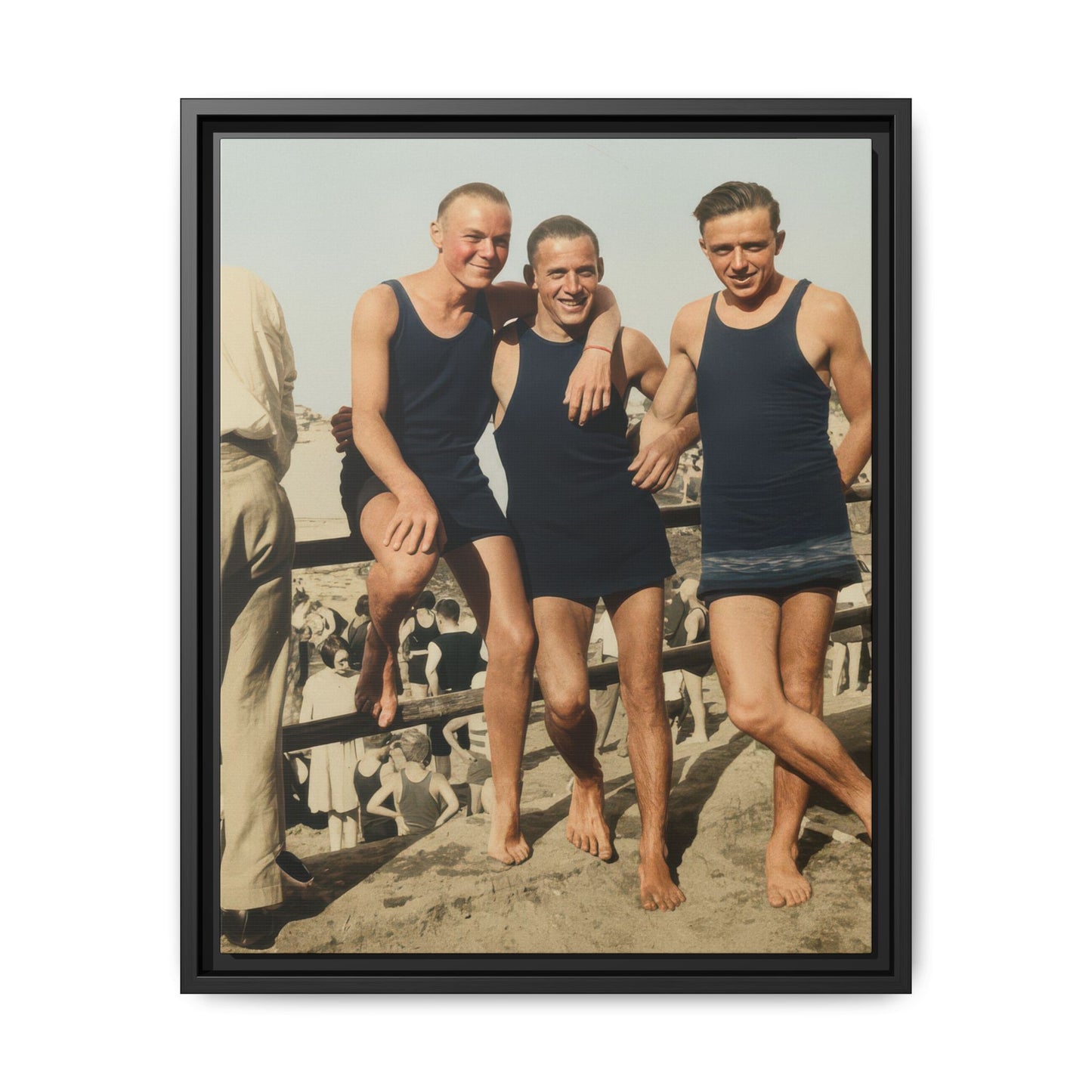 nager 044 | Framed Vintage Photo - Matte Canvas