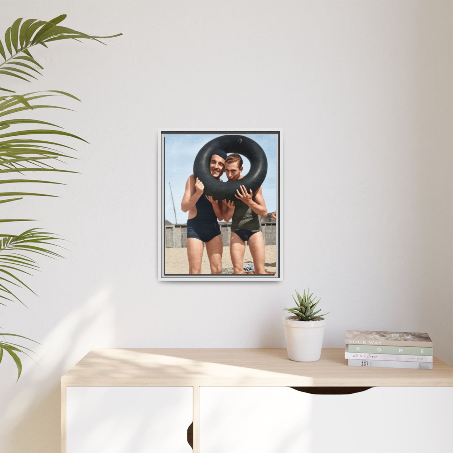 nager 006 | Framed Vintage Photo - Matte Canvas
