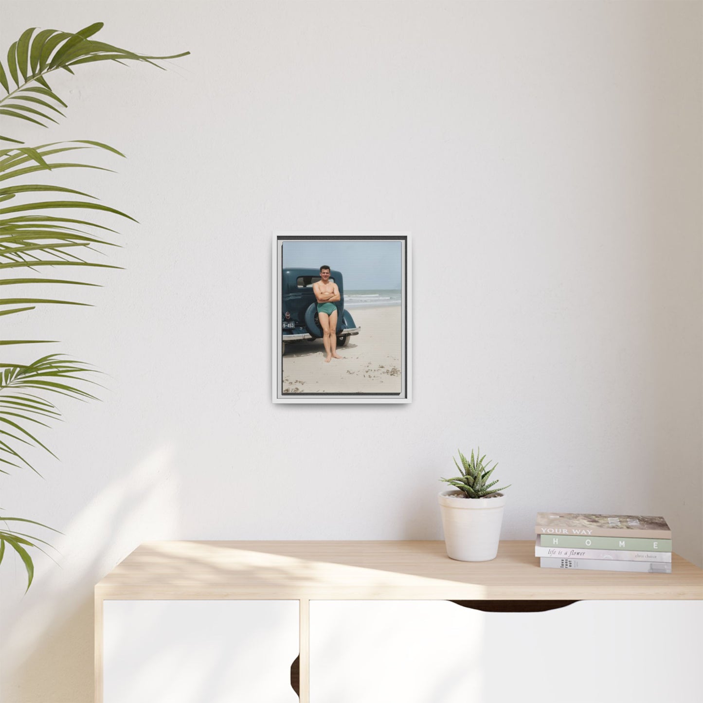 nager 046 | Framed Vintage Photo - Matte Canvas